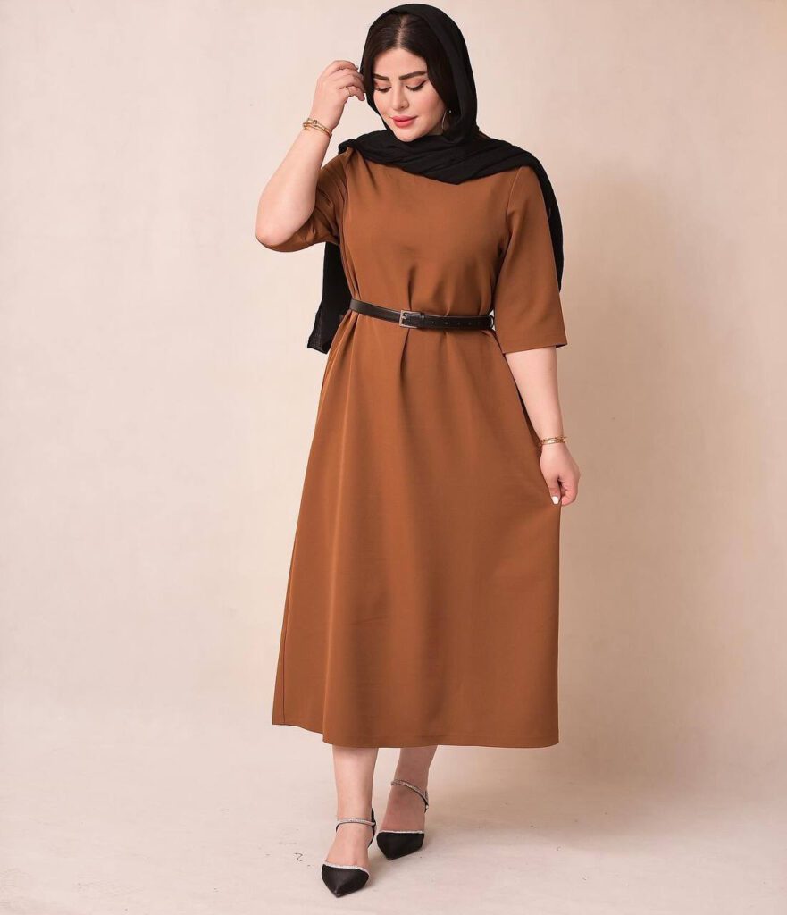 ست مانتومشکی و پیراهن