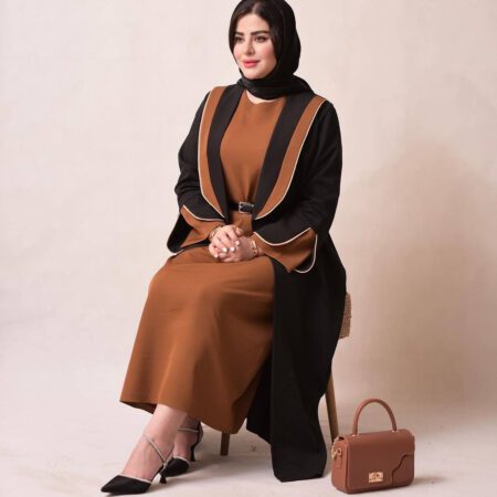 ست مانتومشکی و پیراهن