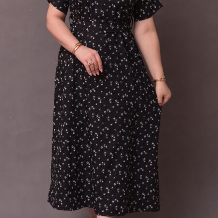 ست مانتو پیراهن شکوفه