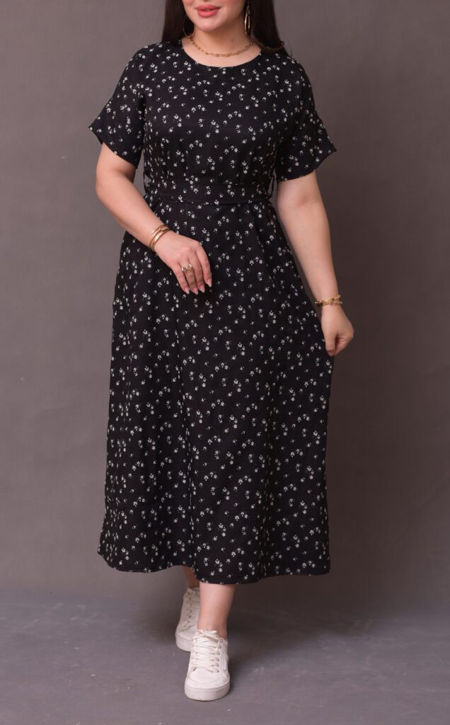 ست مانتو پیراهن شکوفه