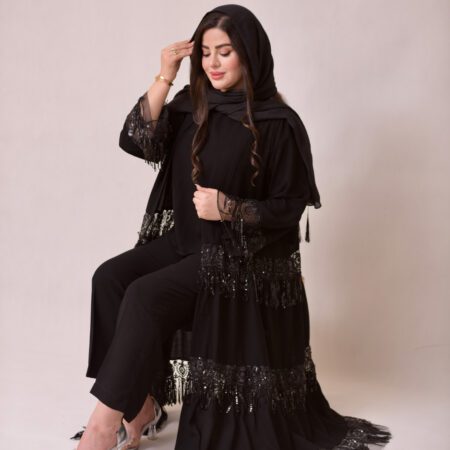 مانتو مشکی آیرین