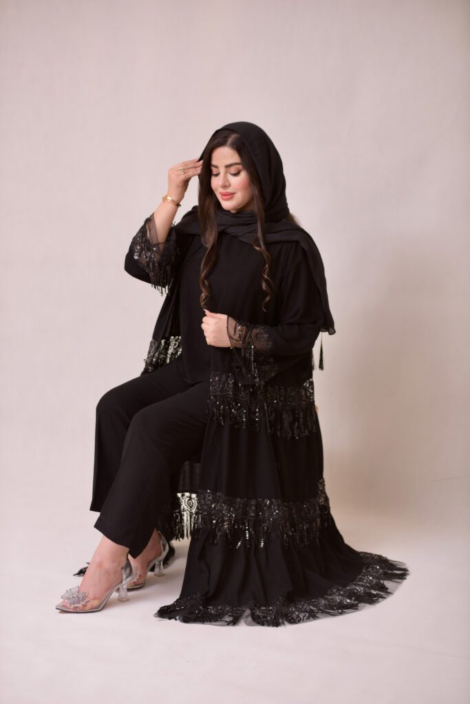 مانتو مشکی آیرین