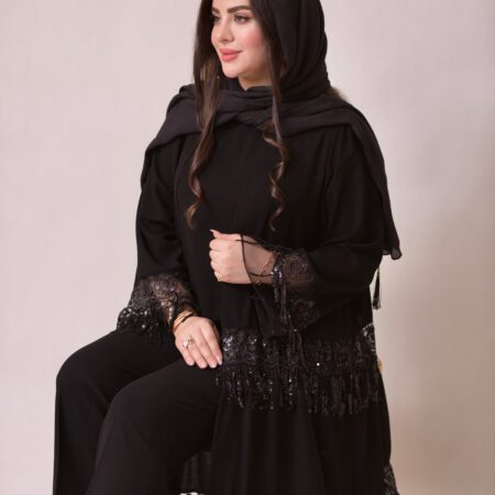 مانتو مشکی آیرین