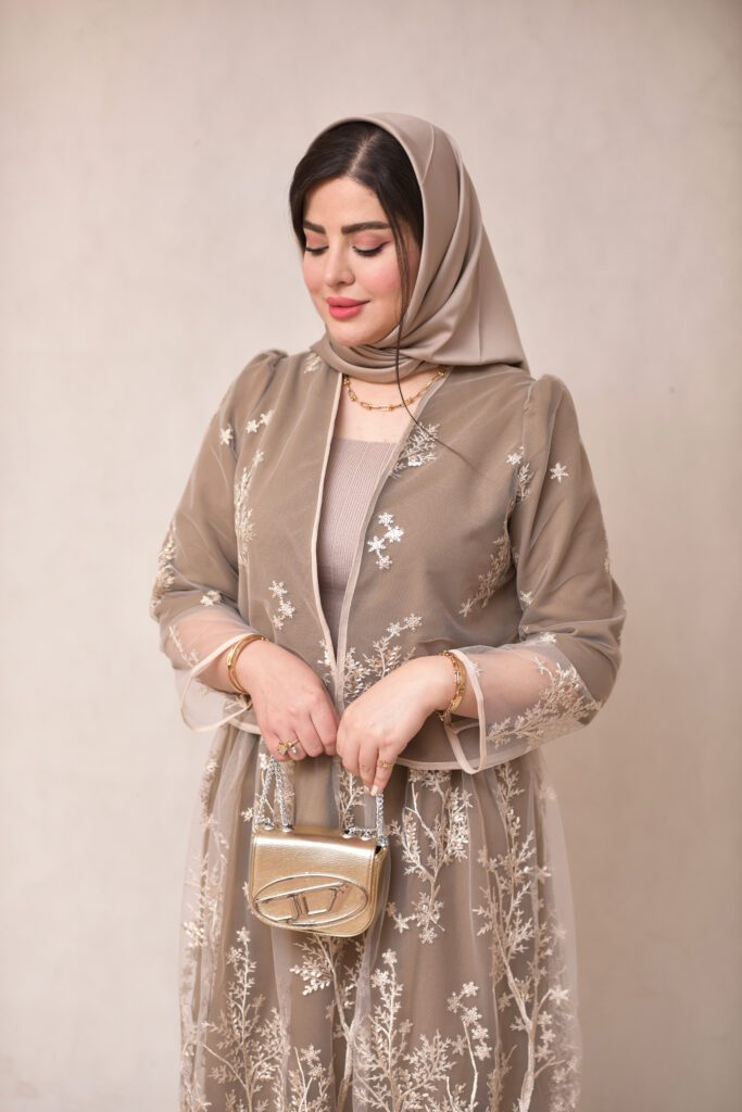 ست کراپ کت و دامن بوته