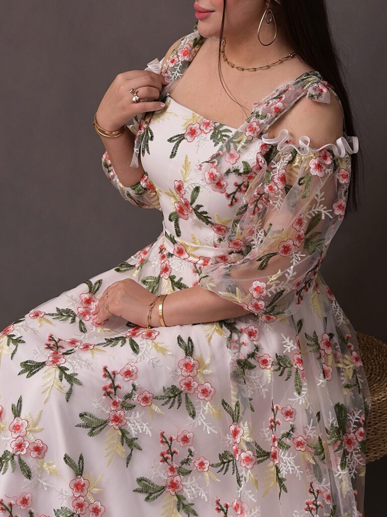 پیراهن ناز گل🌺🍃