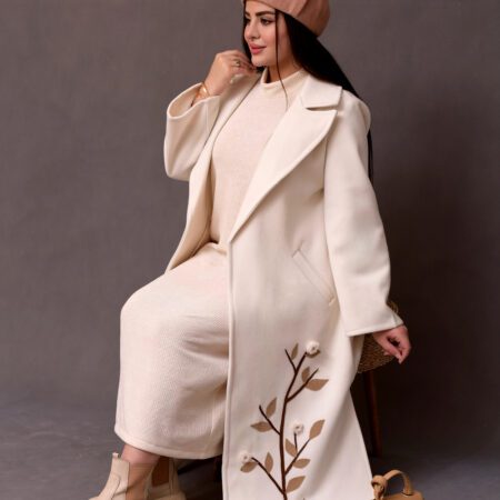 پالتو گل پنبه🤍🍂