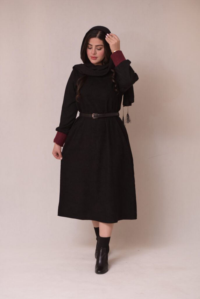 ست پانچ پاییزه و پیراهن❤️🖤