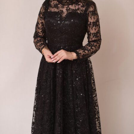 پیراهن مجلسی« ماه ناز»✨🖤