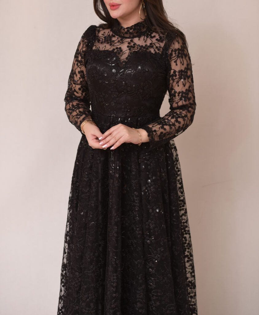 پیراهن مجلسی« ماه ناز»✨🖤