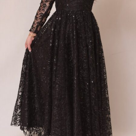 پیراهن مجلسی« ماه ناز»✨🖤