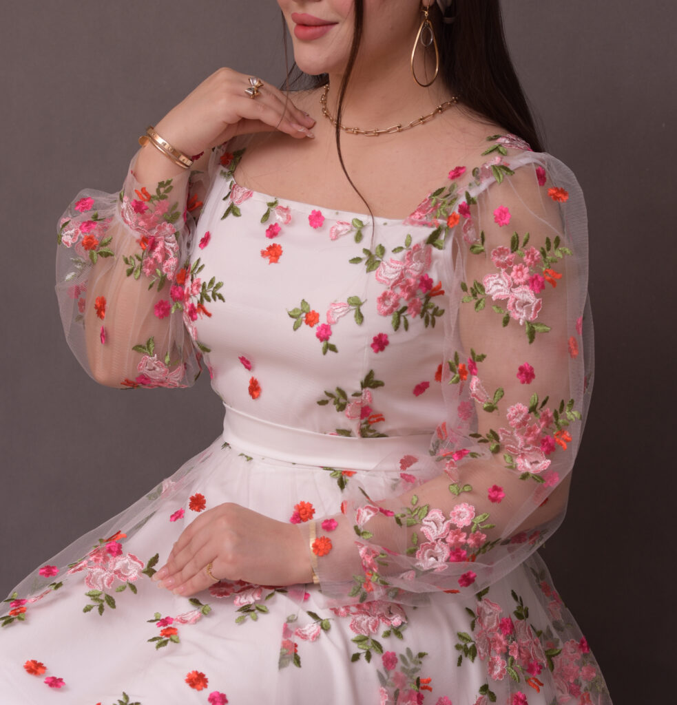 پیراهن ماه گل🍃🌸