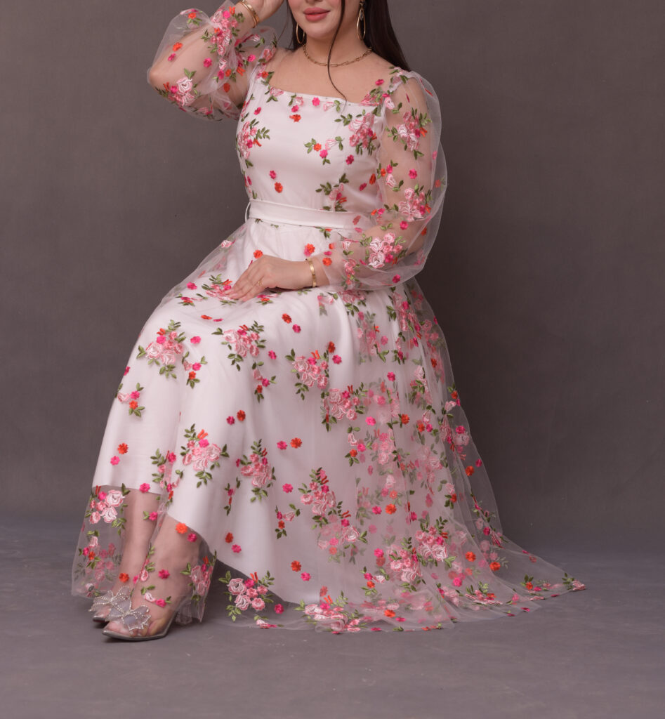 پیراهن ماه گل🍃🌸