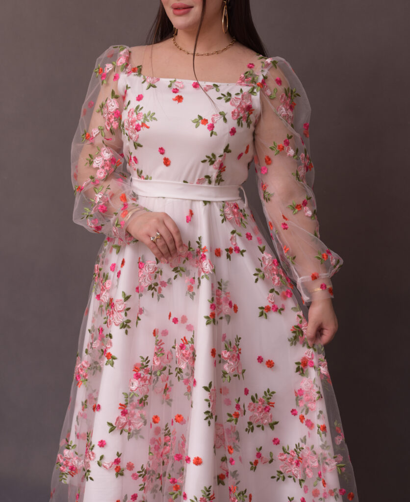 پیراهن ماه گل🍃🌸